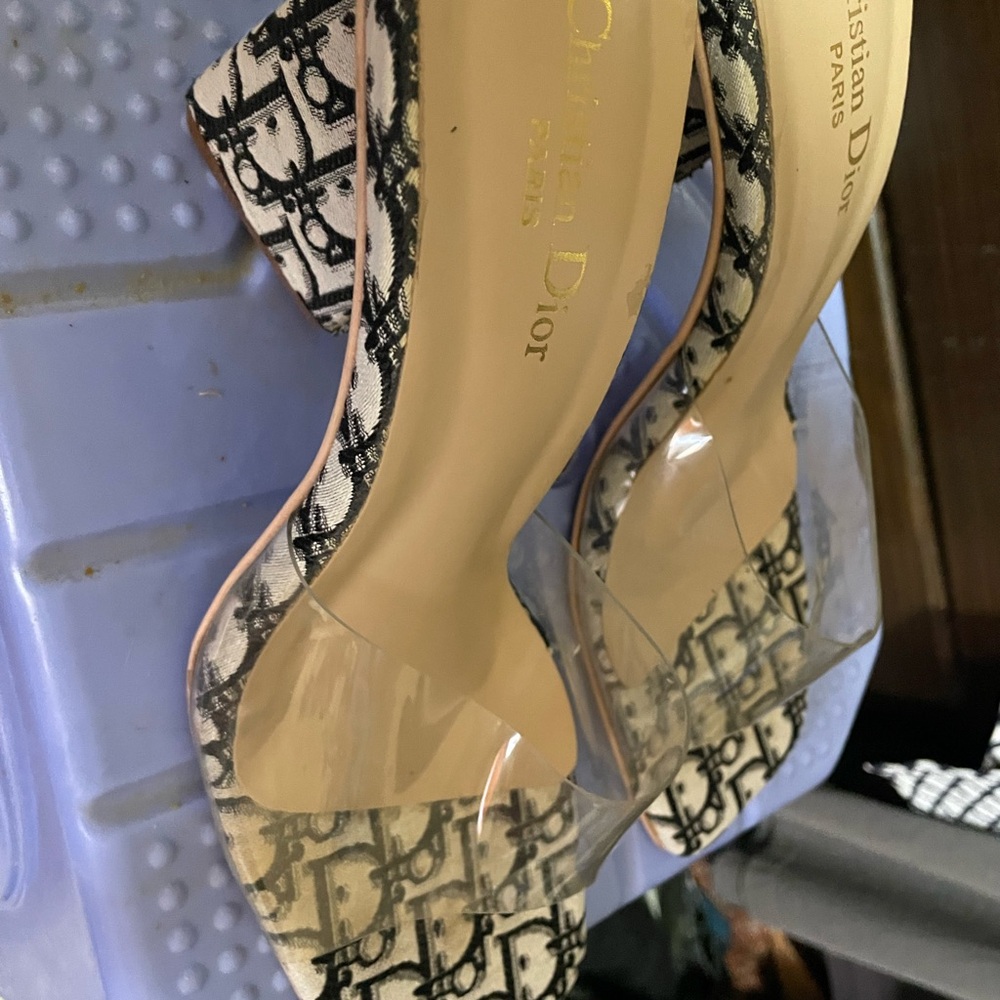 Designer Monogram Heels - Picture 3 of 4